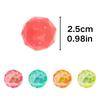 10/15/50/100pcs 25mm Rubber Bouncing Pet Toy Ball High Elasticity Mixing Colors Sparkling Birthday Party Game Prizes YMY