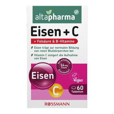 Rothmans Altapharma Ferro+C 60 Compresse