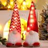 Mini Christmas Glowing Gnome Doll Cartoon Knitted Christmas Doll  Christmas