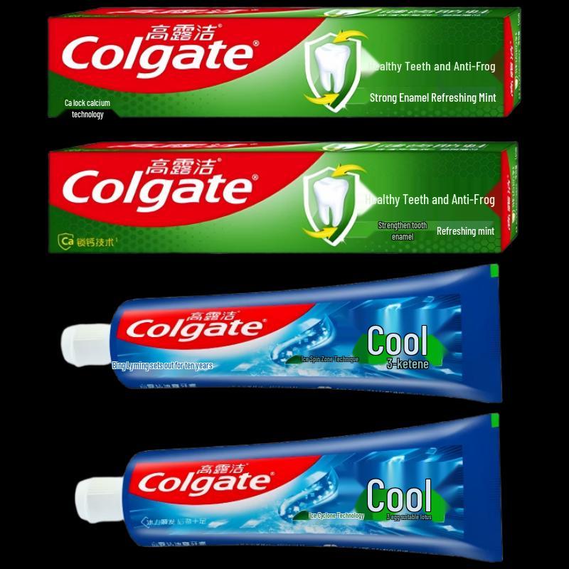 

Colgate Anti-Cavity & Fresh Breath Mint Toothpaste Duo Pack
