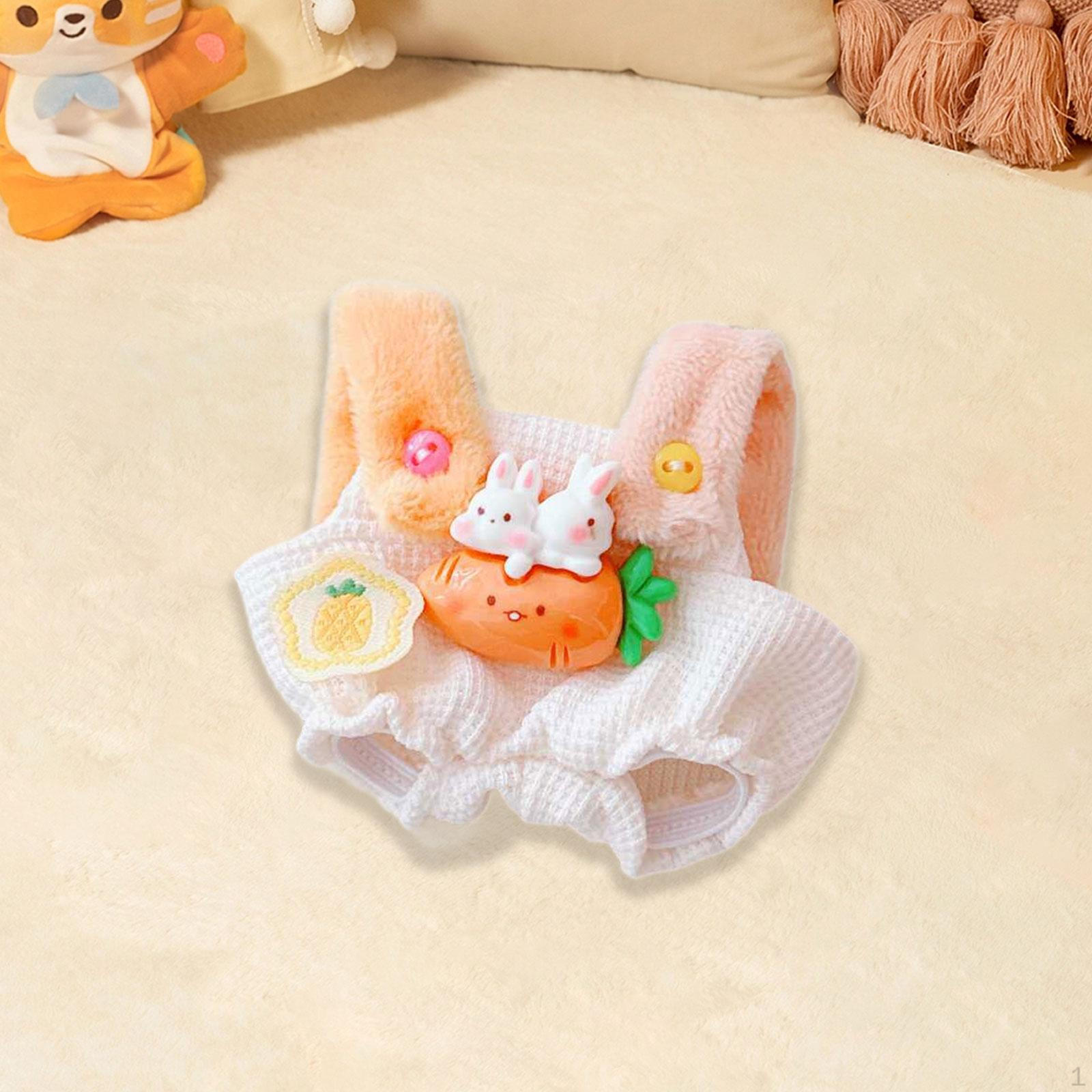 

Кукольный наряд своими руками с подтяжками для фигурок ростом 15 см бежевый