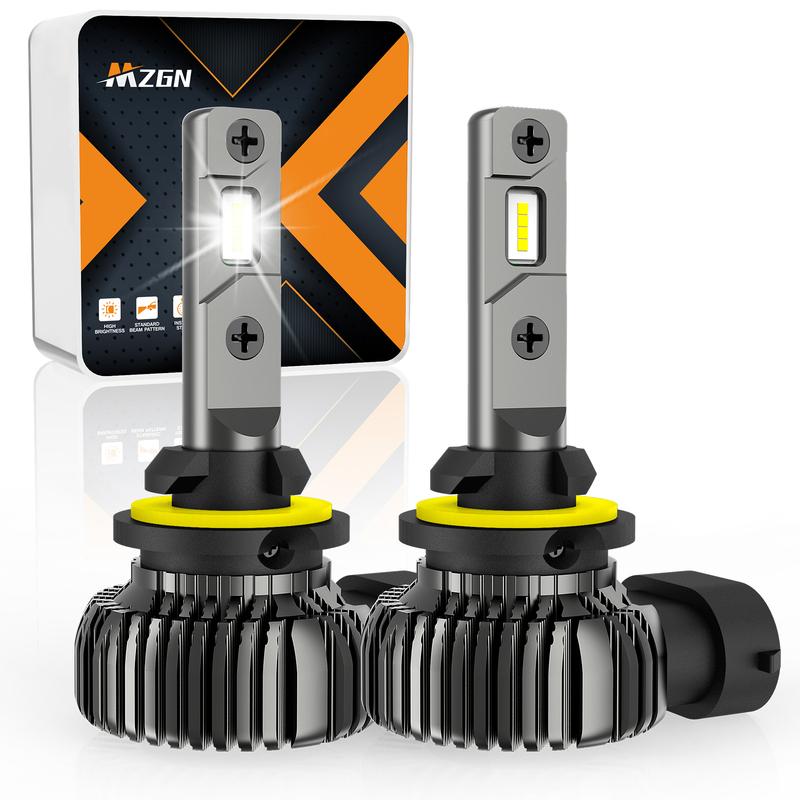 MZGN 2 PCS880 881 886 LED Fog Light Bulbs,ATV Head Light,4010253 Bulbs,6500K Cool White 20000 Lumen Plug And Play 12V H27/881