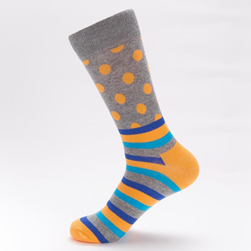 

Шкарпетки Happy Socks у горошок до середини гомілки з бавовни для пар - Осінньо-зимова колекція EU Size 41-46