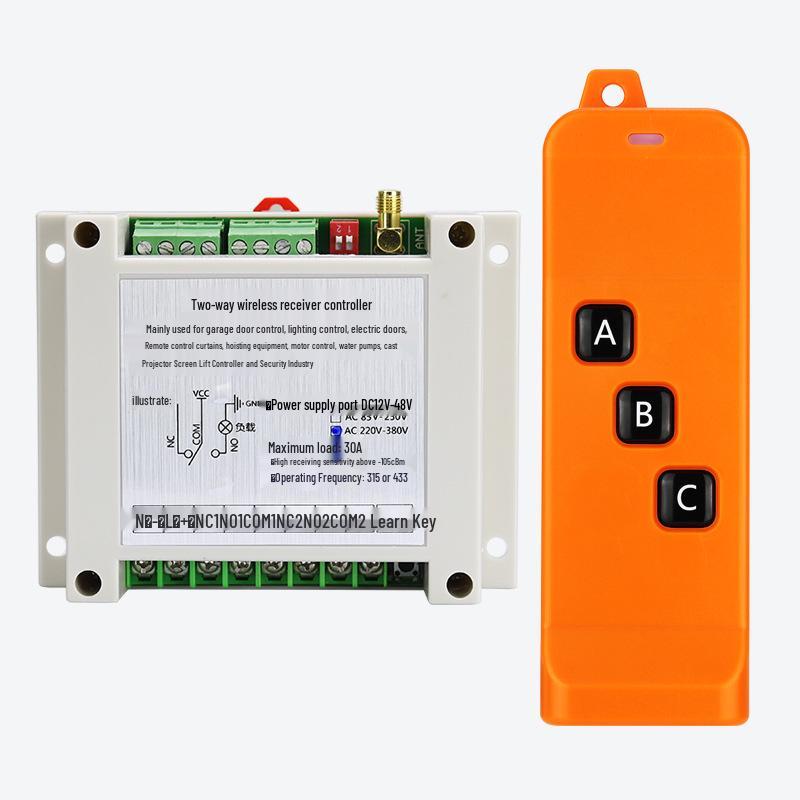 FSK Industrial Switch Control Board / Dual-Way Motor Contactor Box AC 220V-380V