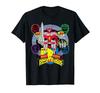 Power Rangers Logo Four Headed Megazord Epic Retro Graphic T-Shirt