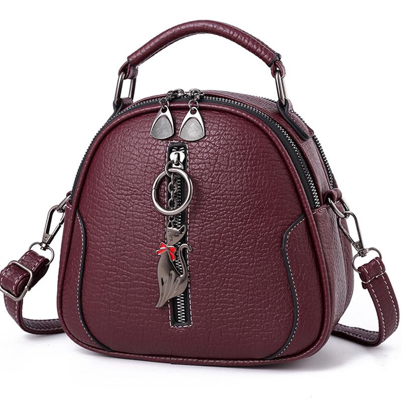 Cross-body Bags For Women Pu Leather Handbags Designer Women Shoulder Bags High Quality Solid Bag KTY