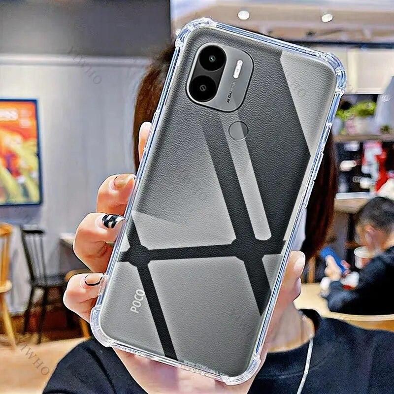 

Прозрачный мягкий чехол для телефона Xiaomi Poco C51 HD TPU, прозрачный для Xiaomi Poko C 51 6,52 дюйма MZB0E6DIN, противоударные чехлы с защитой от царапин For Xiaomi Poco C51 чистый