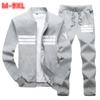 Men 'S Set Sportswear Tracksuit Suit Men Casual Two -Piece Set Plus Size 8xl 9xl