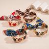 Fabric Silk Scarf Winding Hollow Round Open Bracelet Retro Bracelet