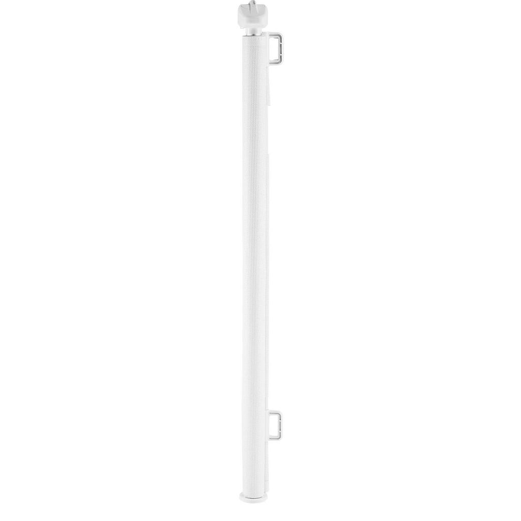 Retractable Baby Gate, Extends To 1430 Mm Wide, 795 Mm Tall, with Security Lock, Easy To Use, Walk Through Without Tripping, Mesh Dog Gate for Stairs,