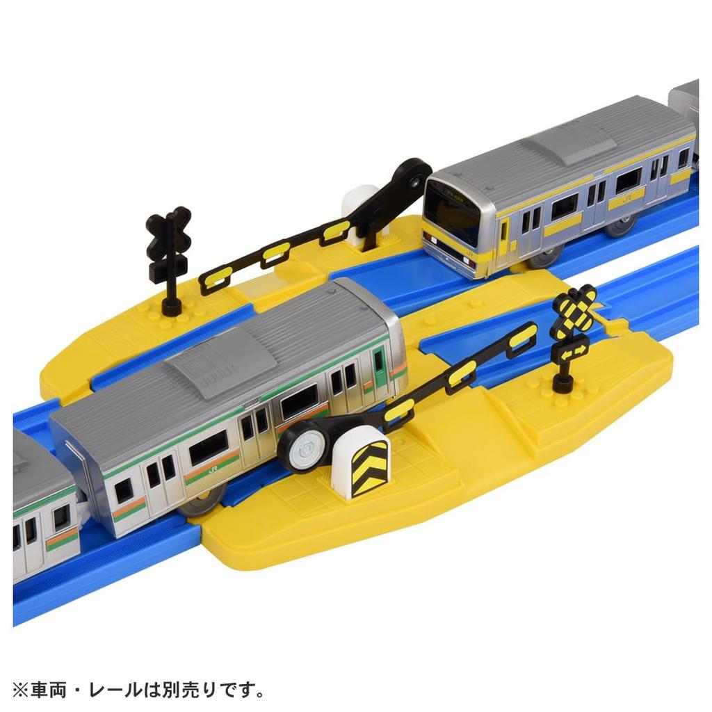 TAKARA TOMY Plarail Double Track Railroad Crossing J-16