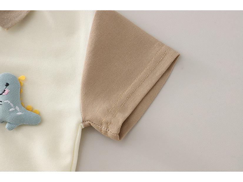 New Summer Arrival: Boys' Infant POLO Shirt & Shorts Set - Casual Short Sleeve Two-Piece