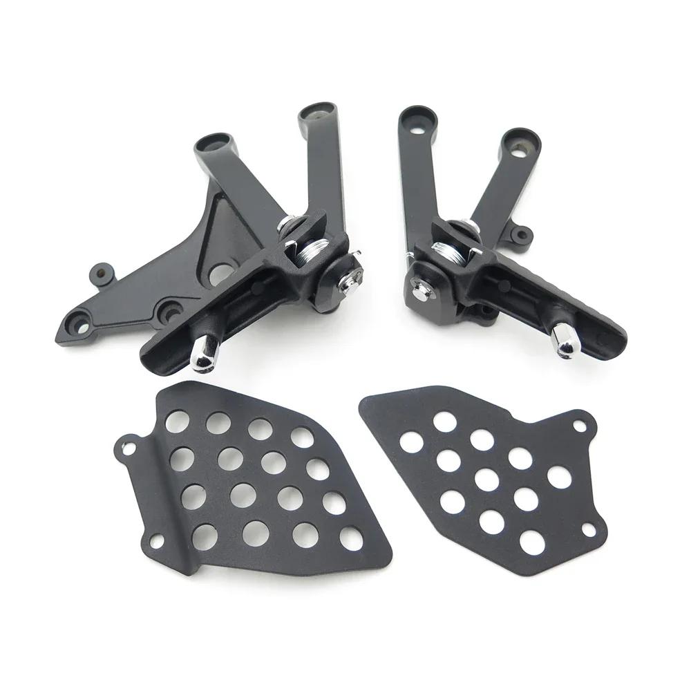 Front Footrest Foot Pegs Bracket for HONDA CBR 600RR 2007-2014 Motorcycle Parts Black