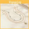 Retro Sun Element Alloy Pendant Necklace For Ladies With Elegant Lockbone Design