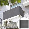 Sun Shade Cloth with 24 Cable Tie Rope Breathable Shade Sail for Outdoor Garden Patio Backyard Black