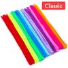Colorful Chenille Stems Pipe Twist Stick Hair Strip DIY Craft Educational Toys Cleaners Plush Tinsel Xmas Party Gifts