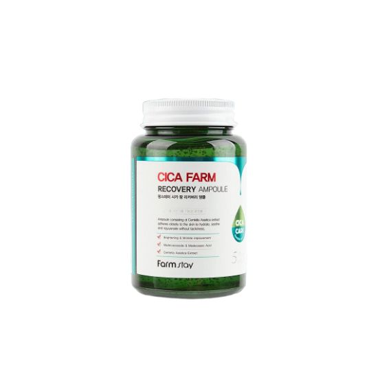 Farmstay Cica Farm Recovery Ampoule Soothing & Skin Barrier Repair Ampoule 250ml