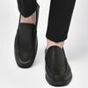 Spring 2024 New Korean Version Of All-Match Genuine Leather Shoes Men's Peas Shoes Business Trend Fashion Casual Shoes