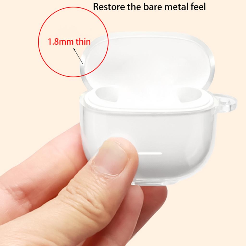 Headphone Skin Soft Housing Case Dustproof Water Resistant Protective Cover Damage Prevention Sleeve for Buds 8 Active