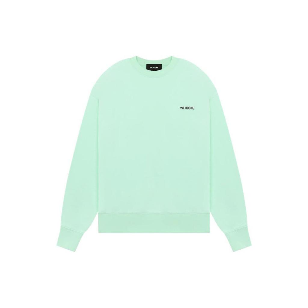 WE11DONE SS23 Sweatshirts Unisex Crew Neck Moderate Regular WD-TS1-23-795-U-EM