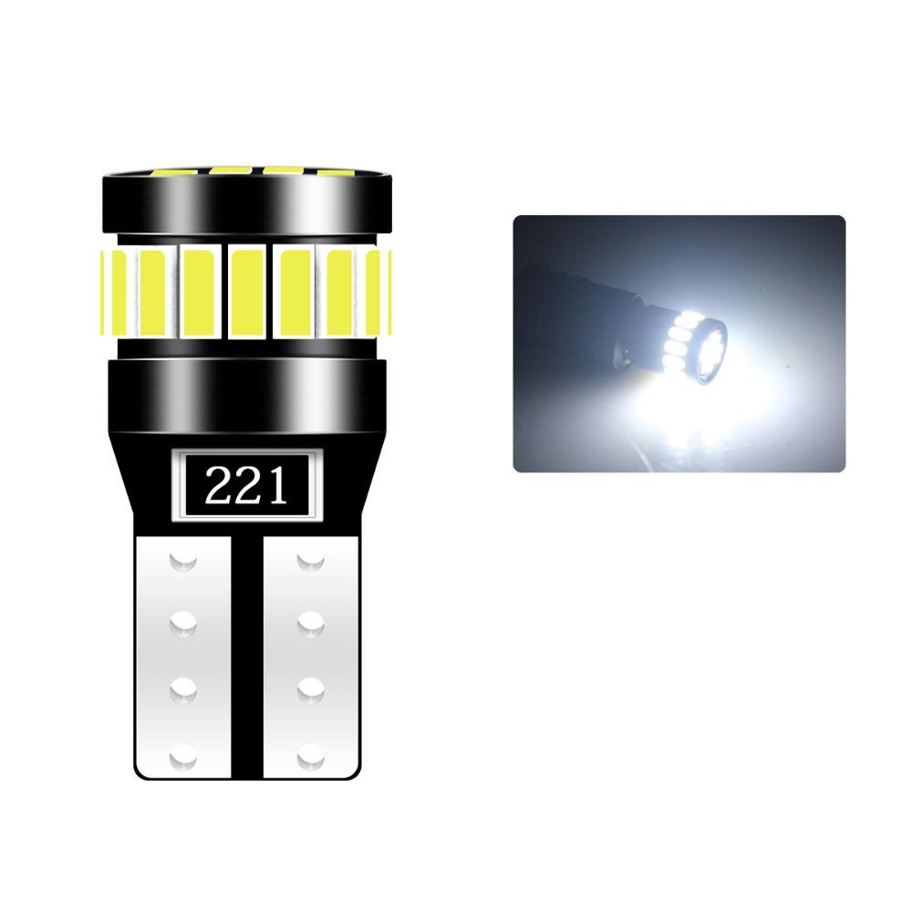 2PCS High Quality Canbus Automotive LED Lights Water Proof T10 W5W Parking Lights Ultra Brightness Strobe Car Turn Signals