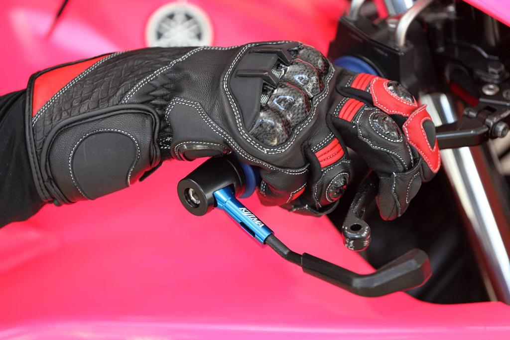 Kijima Bike Parts Lever Guard Type R Brake Right Side Handle Compatible with Black 22.2mm 14/16/18mm 204-2159