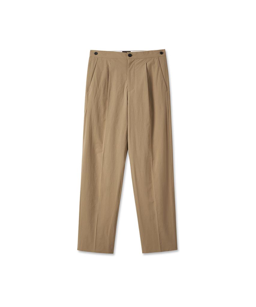 IOLO Neo One-Pleat Regular Pants_Beige