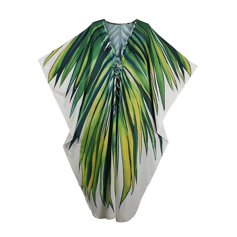 

Xitao Платье в полоску контрастного цвета GJ1166 One Size зелёный