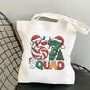 Christmas Handbag Multifunctional Large Capacity Fashion Shoulder Bag Student Canvas Bag