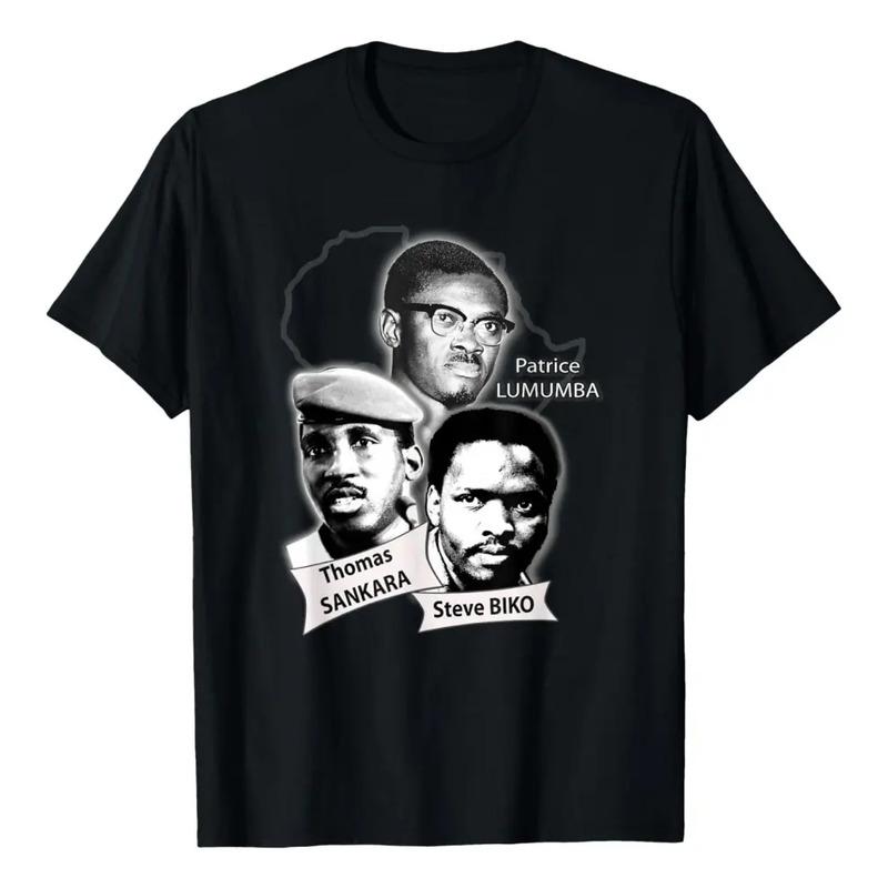 Camiseta De Patrice Lumba, Thomas Sankara Y Steve Biko S разноцветный