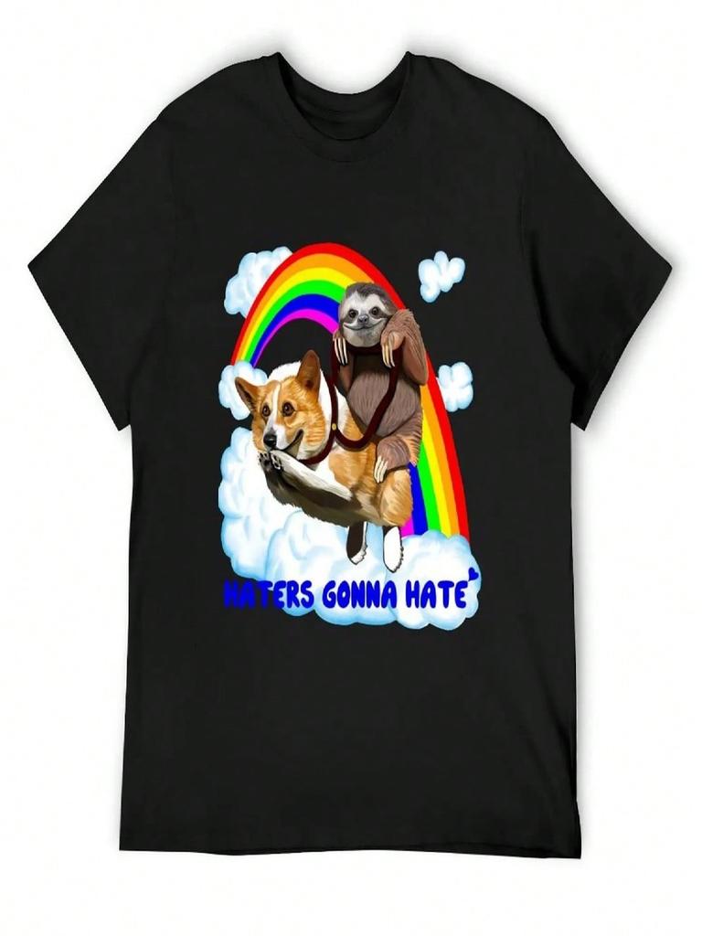 Haters Gonna Hate T-Shirt Vintage Anime Shirt Korean Fashion Funny Gifts T Shirts unisex