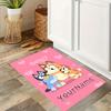 Bluey Customize Your Name Kitchen Rug Runner Rug Laundry Mat Hallway Entryway The Best Gift Choice