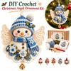 Crochet DIY Crochet Christmas Ornament Kit Handmade Christmas Hanging Decor  Holiday