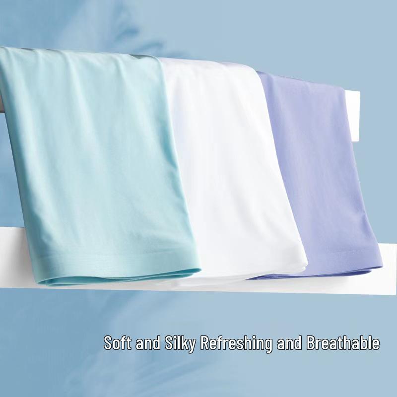 Men's Quick-Dry Ice Silk Trunk Underwear: Breathable Seamless Elephant Trunk Design
