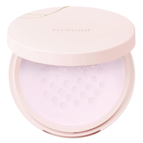 ESPRIQUE Silky Long Stay Powder Limited Kit 02 Lavender 6g + Exclusive Case + Puff Face Powder Shiny Pores Moist
