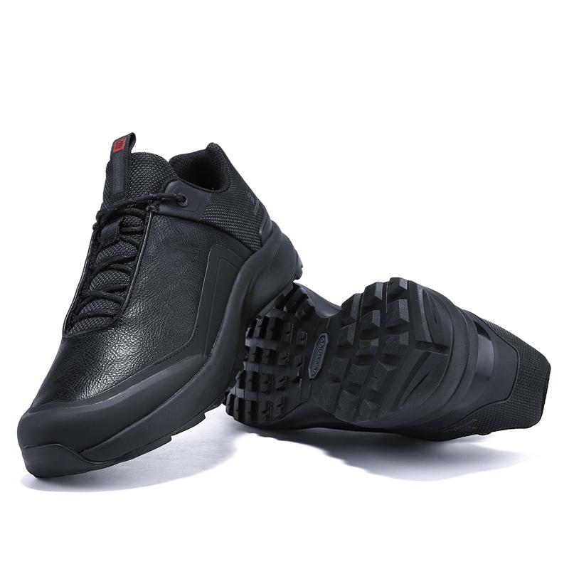 BAASPLOA Men Hiking Shoes Trekking Climbing Sneakers Non-slip Comfort Outdoor Resistant Walking Shoes Male Four Season