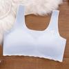 Thin development girls' underwear women's ice silk seamless junior high school and high school students sports shock-proof vest three-stage bra