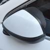 2 sztuk samochodu boczne lusterko wsteczne osłona przeciwdeszczowa brwi wygląd włókna węglowego parasol przeciwsłoneczny osłona przeciwśniegowa osłona osłony przeciwdeszczowej akcesoria samochodowe