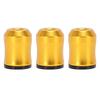 3PCS Screwdriver Head Magnet Rings Aluminum Alloy Power Drill Bit Screw Magnetizer Yellow