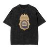 DEA US Federal Interdiction Agency Washed T Shirt Streetwear Hip Hop Vintage T-Shirt  Tee Shirt for Men Women Cotton Oversize