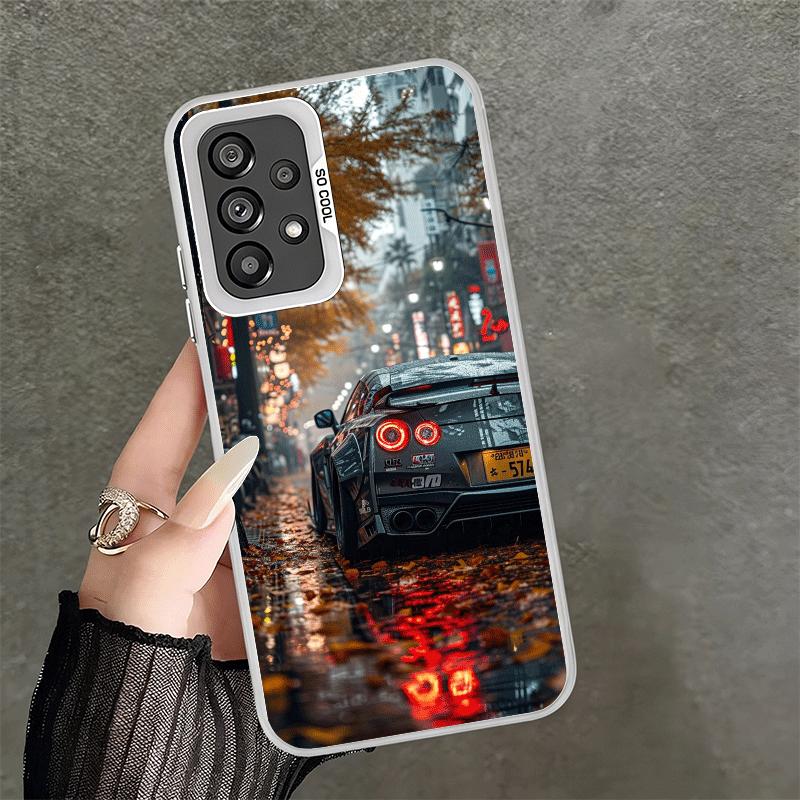 JDM Sports Car G-GTRR Shockproof Phone Case for Samsung A17 A16 A15 A14 A37 A57 A36 A56 A26 A35 A55 A25 A34 A54 A24 A13 A23 A33 Samsung A26