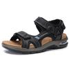 Summer  Men's Sandals Open Toed Sandals Soft Beach Flip Flop Comfortable Leather Sandals Outdoor Men Roman Sandals