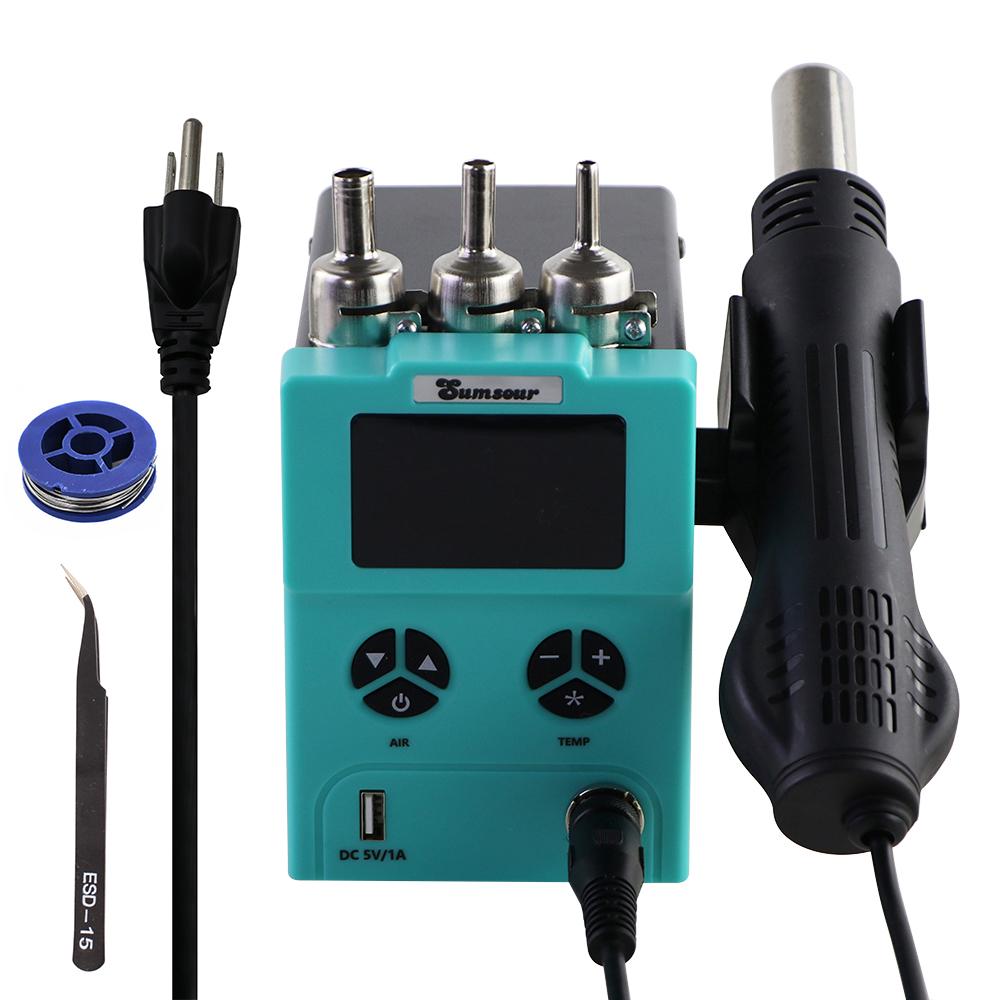 Rework Soldering Desoldering Station 868D 700W Hot Air Solder Heat Gun 220V / 110V For SMD SMT Welding Repair Tools