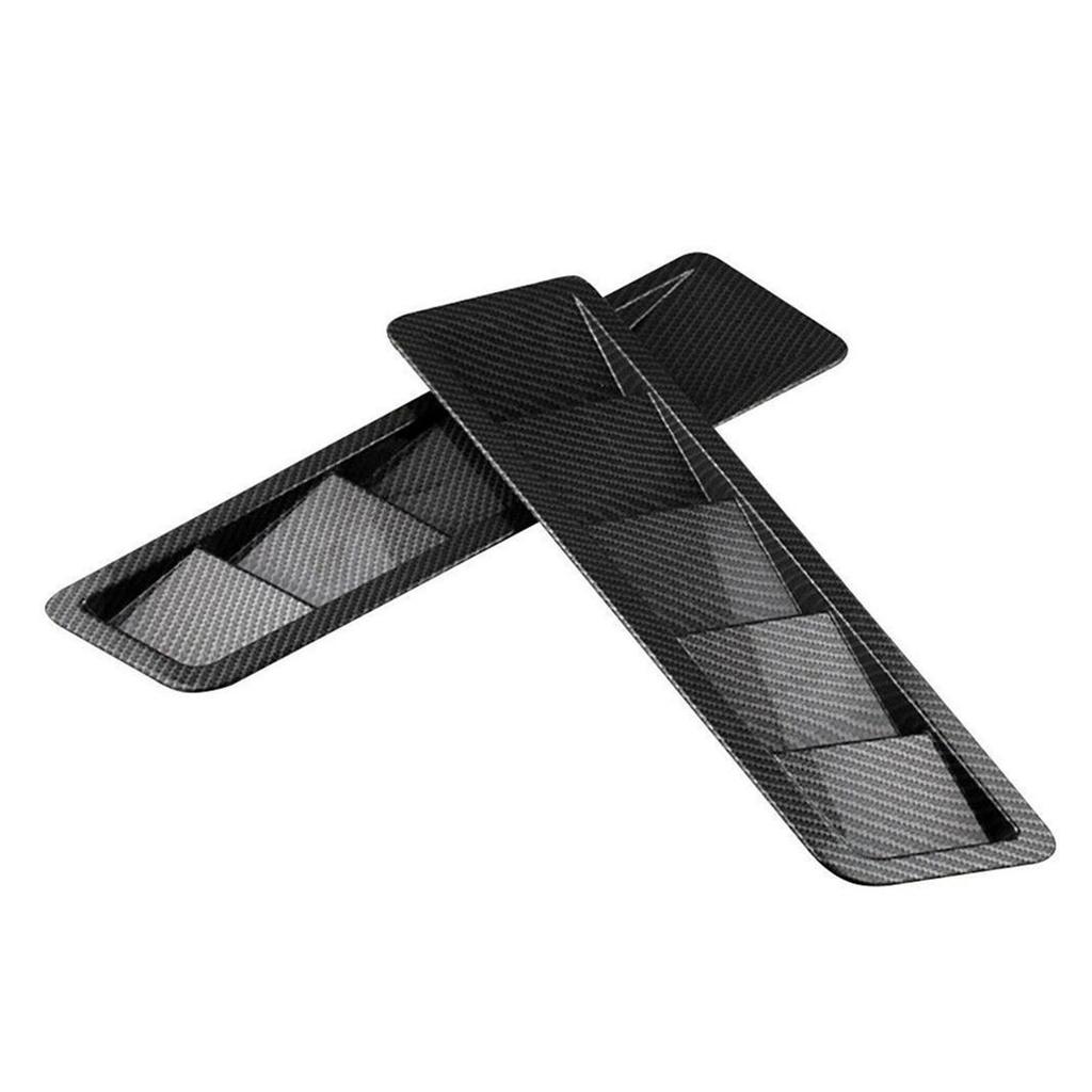 Car Hood Vent Air Flow Intake Louver Vents Bonnet Cover 