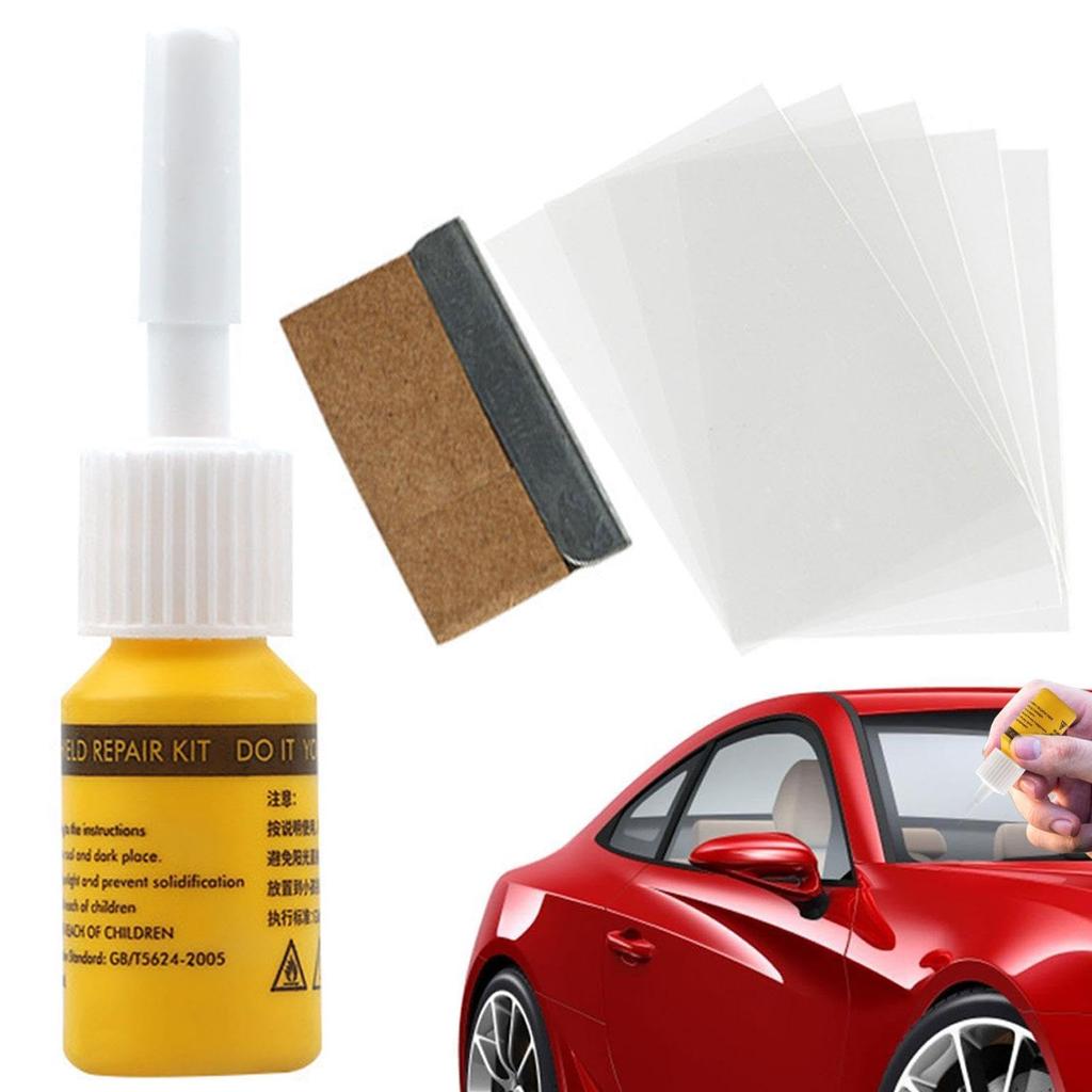 Ruzimiv Windshield Repair Fluid, Windshield Repair Kit, Auto Window Repair Tool Kit | Chip