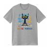 If You Want To Be Cool Just T shirt Pete The Cat Size S XL vintage Washed Breathable Casual Stylish fashion designer clothes