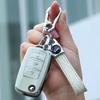 Volkswagen Car Key Cover for Tiguan, Sagitar, Lavida, Passat, Bora, Weiling, Santana - Shell with Key Bag Buckle