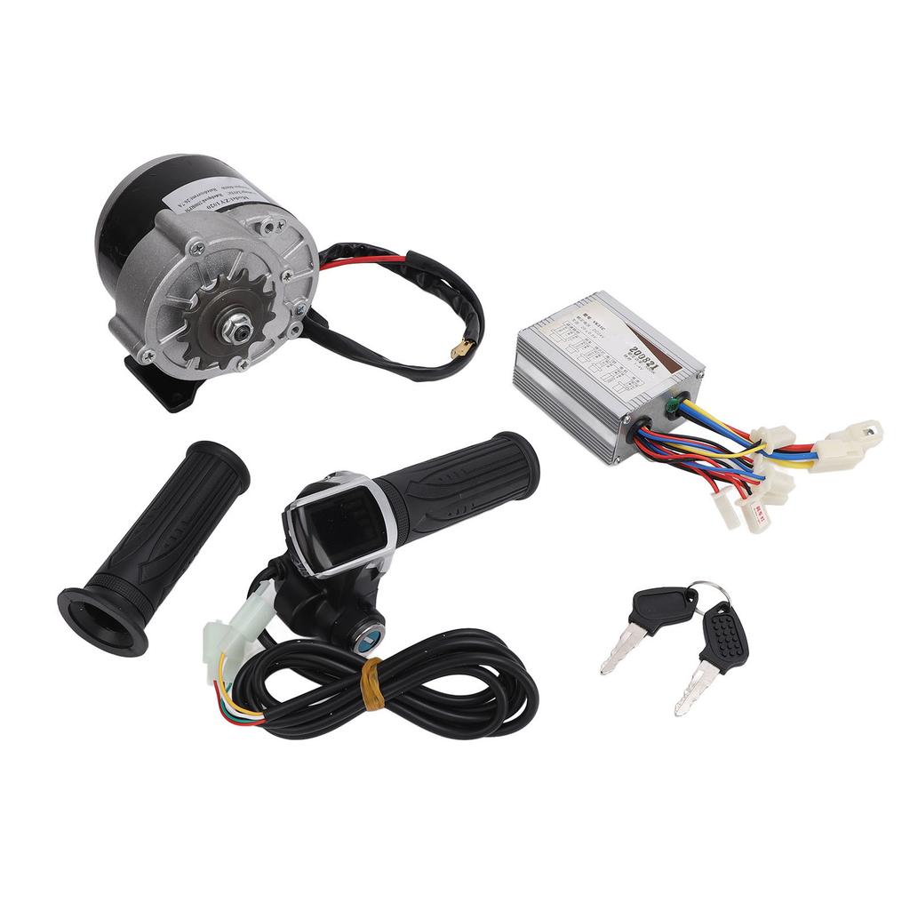 ZY1020 24V 500W 13T Untersetzungs-Elektromotor Elektrofahrrad-Controller Gasgriff mit Leistung