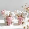 Elastic Silicone Candle Mould Featuring Balloon Bear Figure Removal for Handcraft