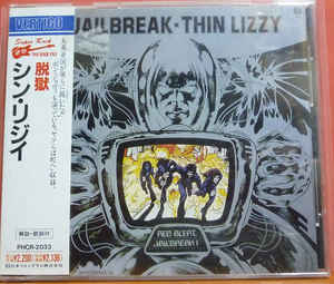 CD THIN LIZZY - prison break PHCR2033 Vertigo 1990 Japan Metal Used